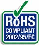 Part Number Designations RoHS Compliant The EHS series of converters is in compliance with the European Union Directive 2002/95/EC (RoHS) with respect to the