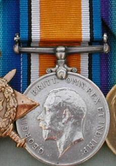 Like every soldier he was awarded the Victory and British medal.