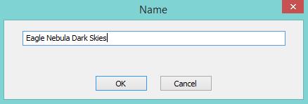 Just sellect the parameter session that you require from the list. Left-Click on the Load command and it will load the control parameters from the above file in the Drop-Down List.
