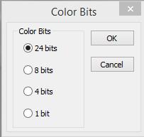 Mode The Mode Control will give you the ability Color Quantize, Gray Scale, and Decolorize the selected still image. The Color Quantize command is widely used to change the image bit.