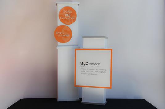 The perfect pop up display for small, emerging businesses.