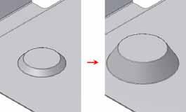 About Sheet Metal Punch ifeatures Sheet metal punch ifeatures provide a convenient way to catalog and reuse cut and embossed features in sheet metal parts.