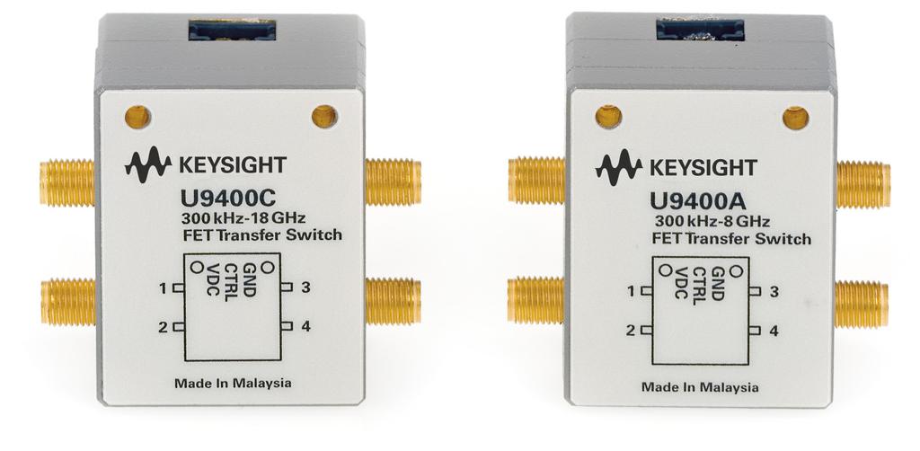 Keysight Technologies U9400A/C Solid State FET Transfer Switches U9400A 300 khz to 8