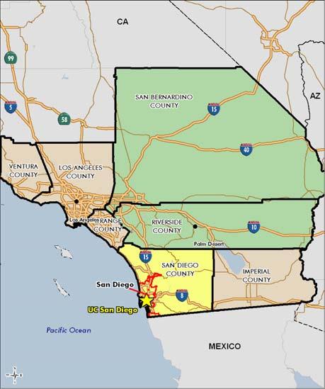 THE SAN DIEGO REGIONAL ECONOMY III. THE REGIONAL FRAMEWORK The San Diego region, comprised solely of San Diego County, is one of California s most dynamic regions.