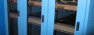 Typical LLRF control rack installation in