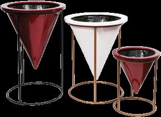 Stand 7 - Metal Cylindrical Stands for Cone