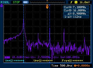 Cutoff Frequencies Fc_lower = 4.1 MHz Fc_upper = 18.9 MHz Results below are before the entire receiver section was completed unless otherwise noted. Ripple Ripple = 8.7 6.9 dbv Ripple = 1.