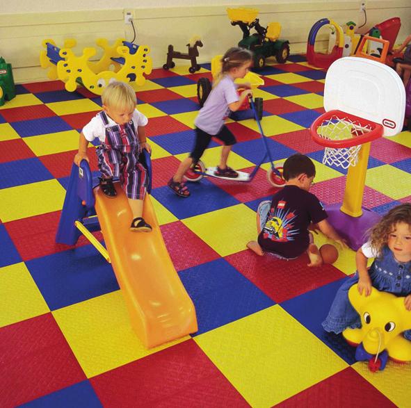Bouncy Matta offers a colourful and hygienic safety surfacing solution, designed specifically for indoor play areas in nurseries, schools and indoor play
