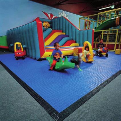 colourful, fun and safer place for children to play.