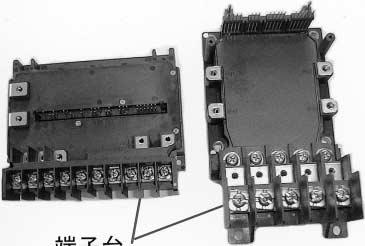 Fig.3 Integrated power modules and terminal blocks Fig.5 Example of thermal simulation results Terminal block 50 A 600 V 100 A 600 V Fig.