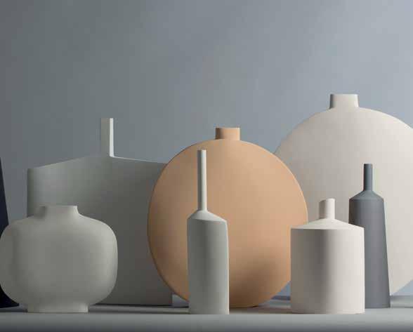 Available in a number of muted tones it allows the simplicity of form to