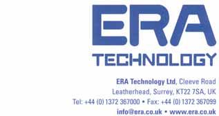Page 1 of 33 ERA Business Unit: ERA TECHNOLOGY LTD Report Title: Author(s): Adjacent Channel DVB-H Interference into Analogue PAL Television B Randhawa, I Parker Client: Ofcom ERA Report Number: