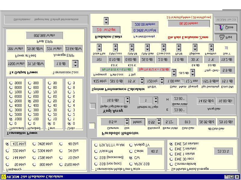The VK3UM Radiation and System Performance Calculator 1. Disclaimer... 2 2. Background... 2 3. Calculations... 2 4. Features... 2 5. Default Parameters... 3 6. Parameter Description... 4 7.