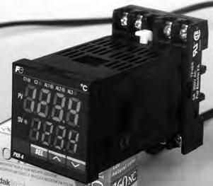 PX series Digital temperature Ctroller DATA SHEET Socket Type With frt dimensis of 48 48mm, this socket type temperature ctroller enables On-Off ctrol, PID ctrol or 8-step ramp/soak functi, using