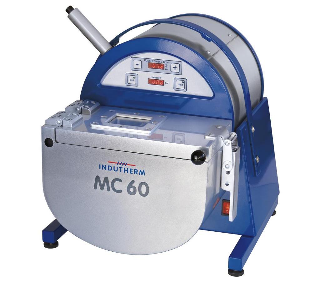 MC60 - Mini Vacuum Pressure Casting Machine Advanced induction heated casting machine for jewellery alloys like gold, silver, brass, bronze or similar.