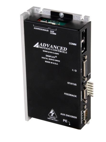 traditional PWM. The drive can be configured for a variety of external command signals.
