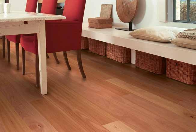 better than ever. On the flooring front, Australian red timbers are blazing the trail.