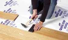 This is very important when installing the last row of planks, or in places where it is difficult or even