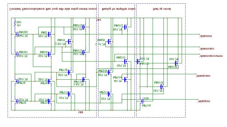 3.3. Design Challenges The most difficult specification to meet was to ensure that the quiescent output voltage was 1.5 V (half of the supply voltage).