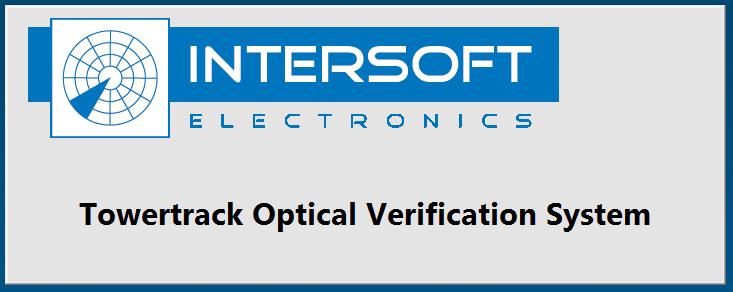 3. SOFTWARE 3.1. Start-up & Main To start the Towertrack Optical Verification System double-click on the icon on the desktop or select the program from the start-menu.