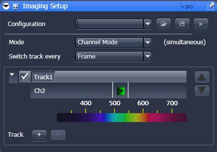 Settings for track configuration in Channel Mode " Select Channel Mode if necessary (Fig. 15). " Click on the LSM tab (Fig. 14).