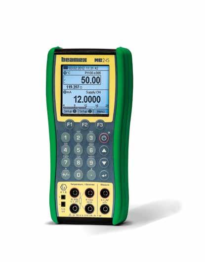 SOLUTIONS CALIBRATION IN HAZARDOUS AREAS 12 There are industrial environments where calibrations should not only be made accurately and efficiently, but also safely.