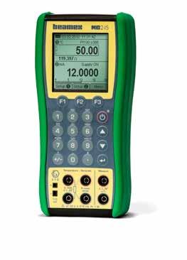 The ATEX- and IECEx- certified MC2-IS is a compact calibrator for hazardous environments The MC2-IS intrinsically safe multifunction calibrator is an ATEX- and IECEx- certified calibrator designed