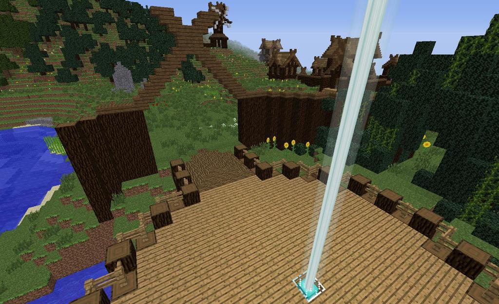 If they drop through the air towards the bottom of the world and die, they will respawn to the original spawn area (near the