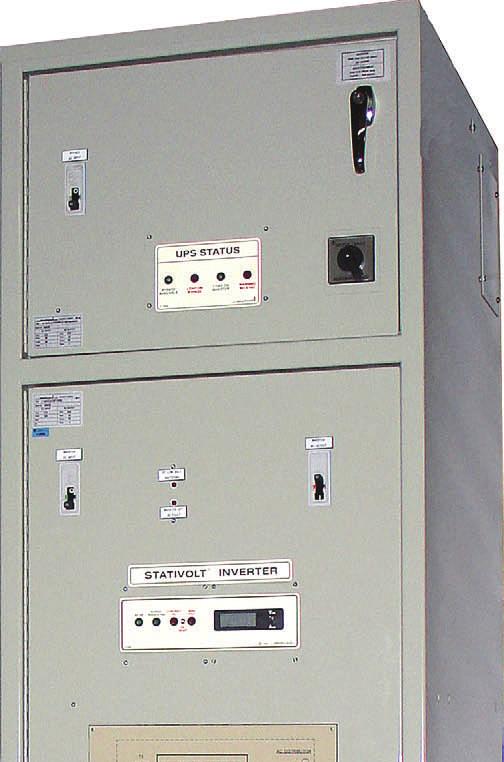 Redundant, clean, sine-wave AC power ensures a high availability of mission-critical safety devices, instrumentation, alarms, controls and computers.