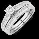 1699 Bridal set 13647025 ¼ carat Sterling