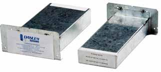 Flanged Dowel Boxes make allowance for initial shrinkage and then provide capacity for the ongoing thermal expansion and contraction of the joint as well as catering for excess lateral movement