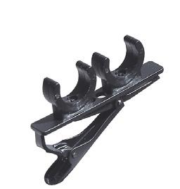 89 microphone mounts AT8405a Snap-in Microphone Stand Clamp For microphones with 21 mm body diameter; compatible with 5 / 8"-27 threaded stands.