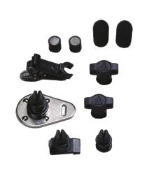 Designed for Audio-Technica Case Styles: M26, M27 AT8668 AT8668S AT899AK Microphone Accessory Kit (black) Accessory kit for AT898 and AT899