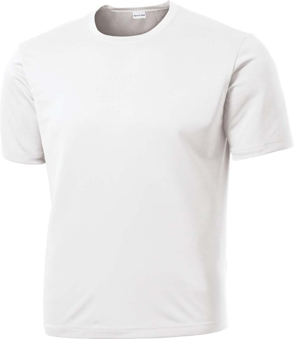 Adult Sport-Tek Athletic Cut Dry-Fit T-Shirt Style Number: ST350 Description: 100% cationic polyester * 3.