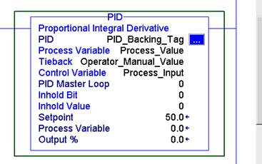 Adding the Ladder PID - Timing The Ladder PID is not self-regulated (timed). Needs to be regulated with Timer or Periodic Task, otherwise, output will be wild.