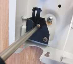 Cables can be installed with the rubber grommet in place (if slit) or with smaller cables the grommet can be installed after cables are secured to the bracket.