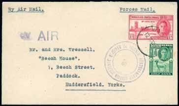 (201 items) 300-400 World War II: Censored Mail 725 1940 (Dec.