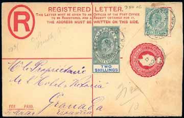 21 September 2016 (Second Session, Lots 519 1244) British Empire & Foreign Countries 99 859 878 875 874 875 Postal Stationery: 1912 2d.