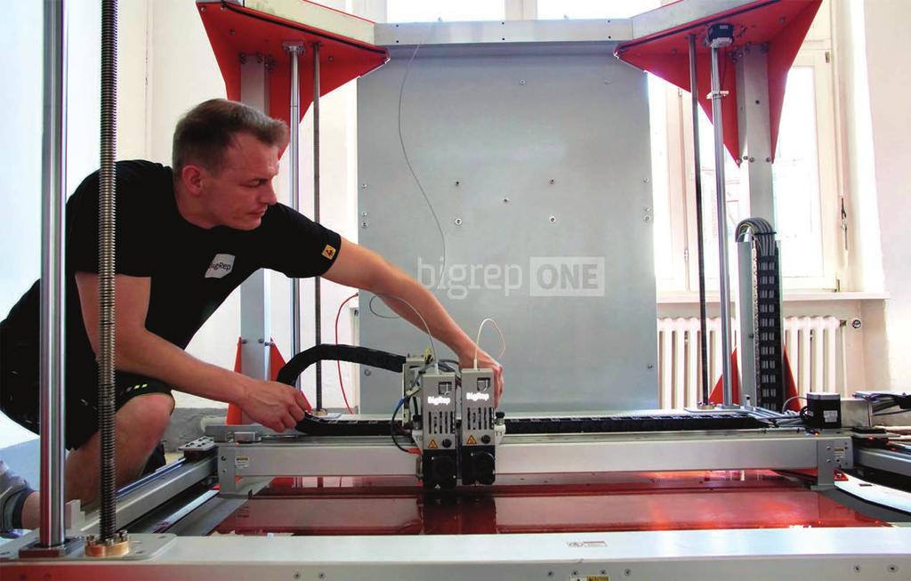 BIGREP'S FULL-SERVICE APPROACH BigRep s ONE and STUDIO are workhorse machines that have been specially engineered as large-format 3D printers that deliver high-quality results around the clock.