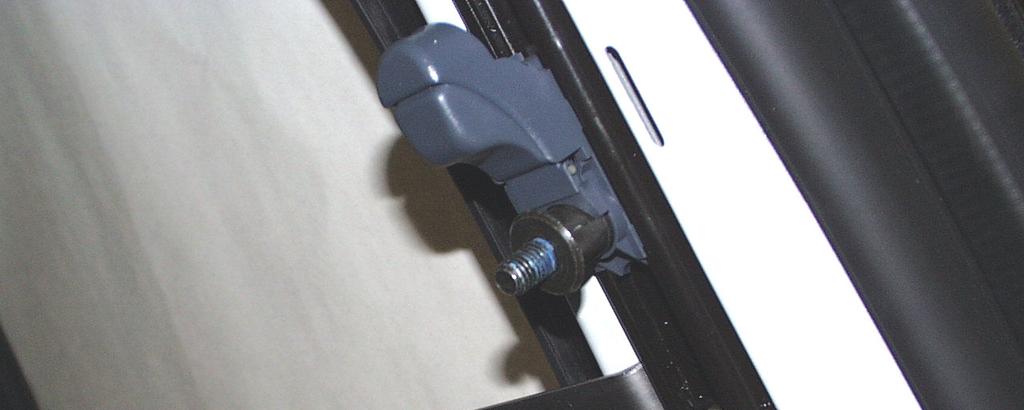 The switch assembly must be wire tied to inner door panel so as not to interfere with the window or lock mechanisms.