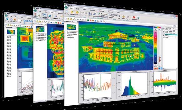 Software package IRBIS 3 Special software for comfortably handling thermographic images Innovative software from Germany Extensive