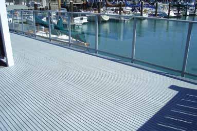 4mm space between the wide bearing bars, Aqua Grate offers optimum comfort and safety for bathers walking with bare feet a must in high traffic, public recreational areas.