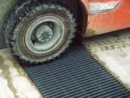 High Load Capacity Grating Details Allowable Spans for Vehicular Loads Wheel Load (kg) (1/2 Axle Load + 30% Impact) Load Distribution Parallel to Axle (1) Perpendicular to Axle HI3710 Allowable Span