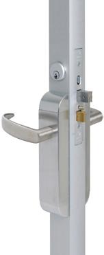 1850 Series maximum security laminated deadlocks/hookbolts dams rite Deadbolts, Deadlocks & Hookbolts For single leaf doors where the gap between door and jamb is large ccepts standard mortise