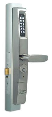 sliding door locks dams rite Sliding door & Keyless entry locks MS1848 Deadlock For narrow stile sliding doors Bolt: anti-lift/adjustable Faceplate: Full radiused ends Satin stainless finish 2331