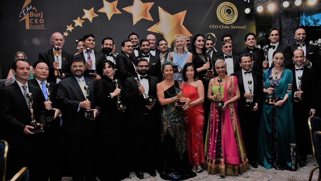 The BURJ CEO Awards 2017 The Dorchester Hotel, London, United Kingdom 10 th October 2017 Event s Insights In Photo: The BURJ CEO 2017 Awardees Some of the world's top businessmen and women attended