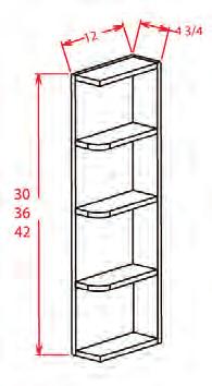 (11.5 in Diameter) Open End Shelves 6 OE060 6 0 OE066 OE06 6 6 6 *See