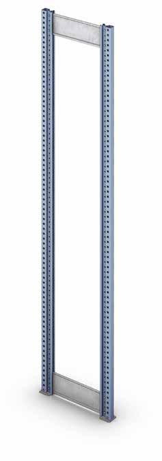 Components Frames Vertical elements created by two uprights joined together with cross ties, side panels or sets of cross ties and diagonals providing the necessary