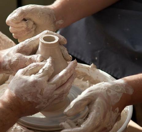 2 to November 20, from 12:30pm to 2:30pm In this class, both parents and children will experience the magic of creating clay forms on the wheel.