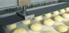 Furthermore, various shapes of biscuits can be created with the same nozzles, by guiding the movements of the machine.